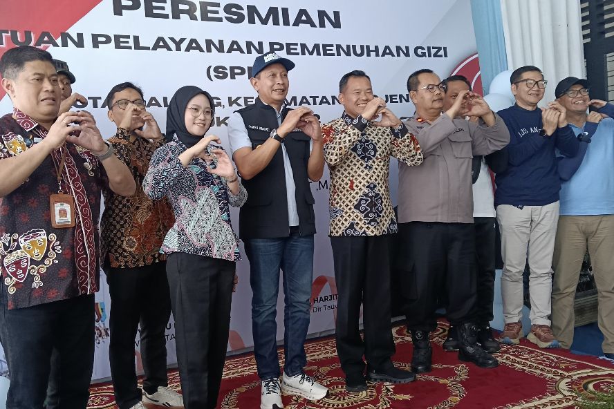 Wali Kota Malang Resmikan SPPG Sukoharjo 2, Tekankan Standar Kebersihan dan Gizi