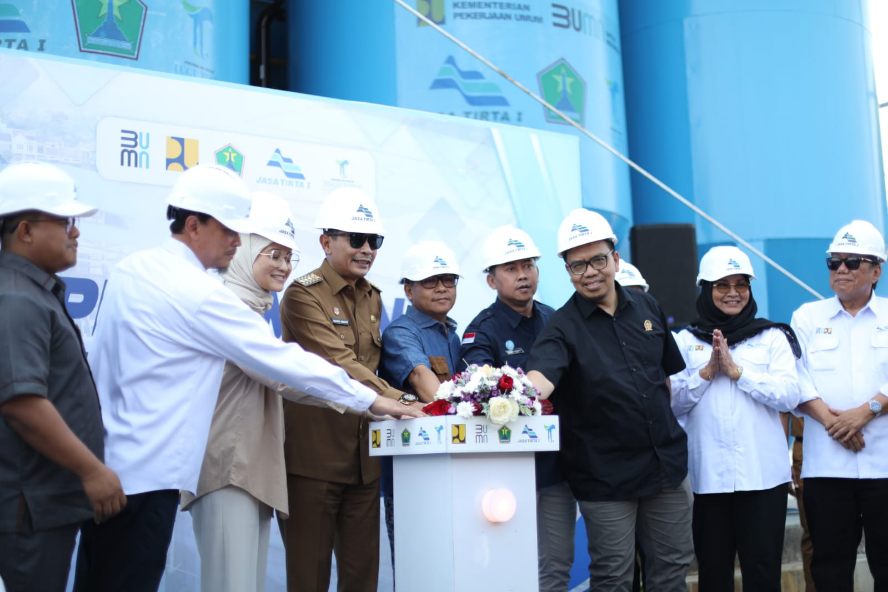 Berkapasitas 200 Liter per Detik, Wali Kota Malang Resmikan SPAM Bango Tahap 1