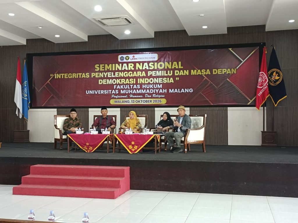 Gandeng FH UMM, DKPP Gelar Seminar Nasional Integritas Penyelenggara Pemilu